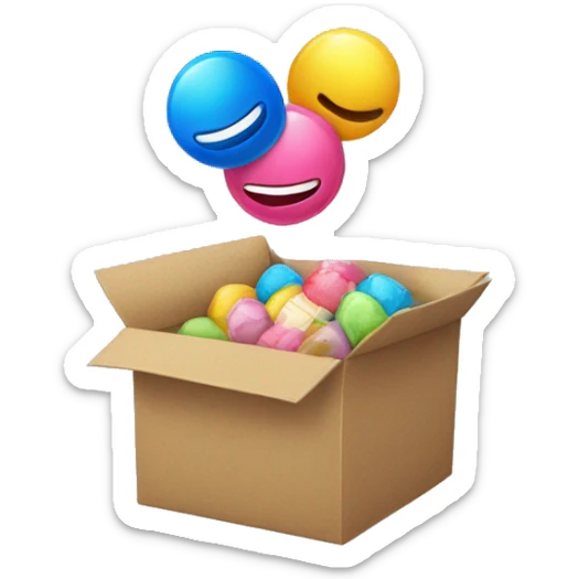 gars qui jete un paquet de bonbon a la poubelle sticker