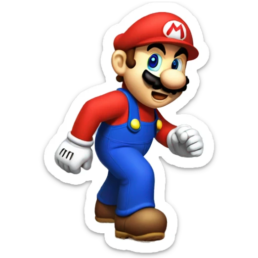 Super Mario sticker