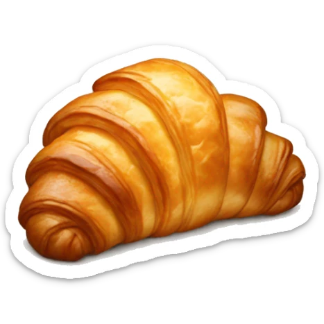 Croissant sticker