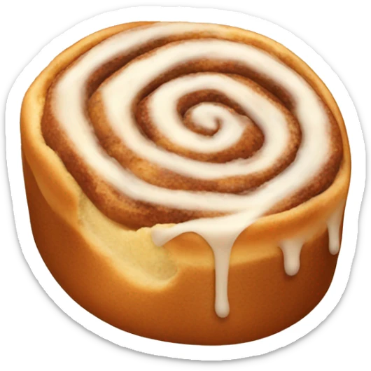 Cinnamon roll sticker