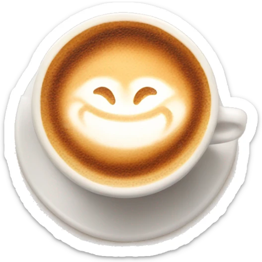 Cappuccino sticker
