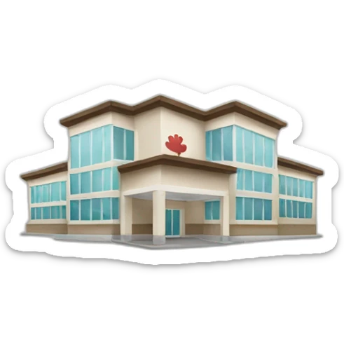 california hospital logo sticker
