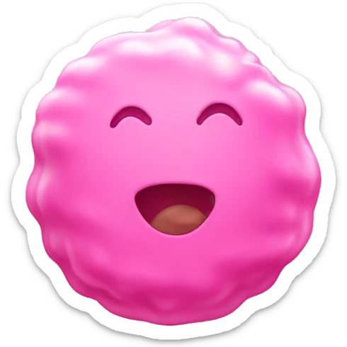 Candy’s pink sticker