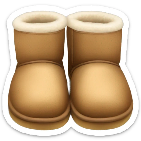 Ugg slippers sticker