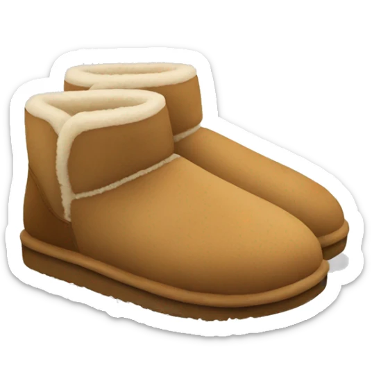 UGG slippers  sticker