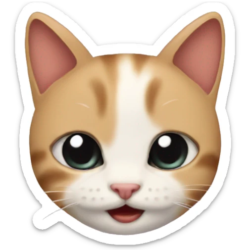 can you make me cat emjois covering all emotions out of kittens sticker