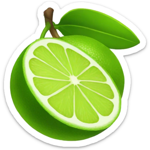 lime sticker