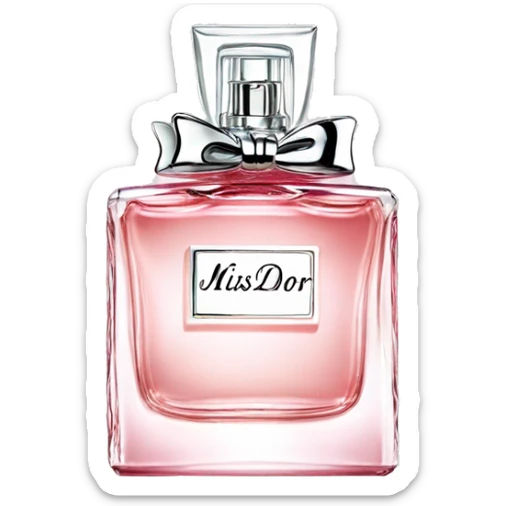 Miss dior perfume sticker