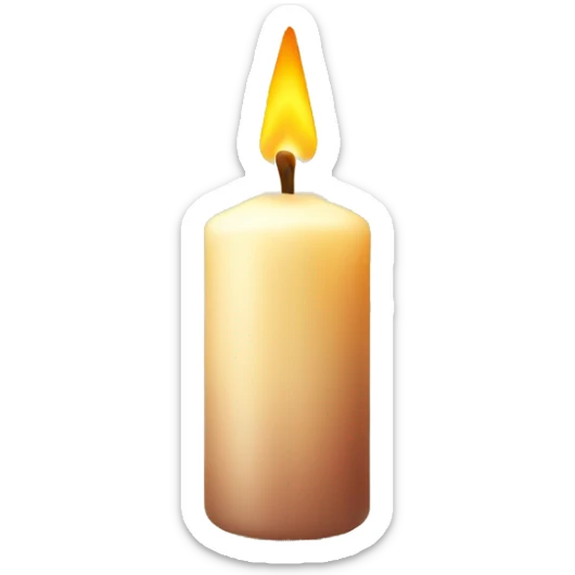 Candle sticker