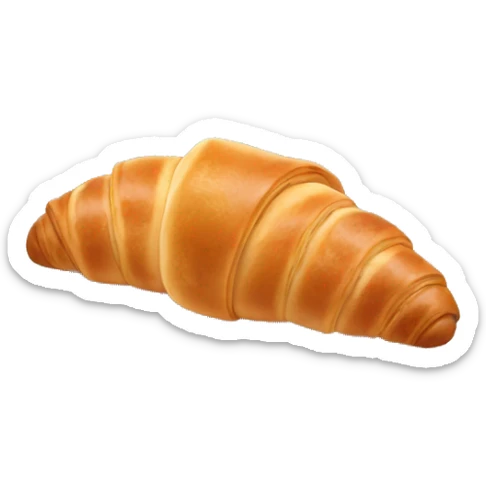 Croissant sticker