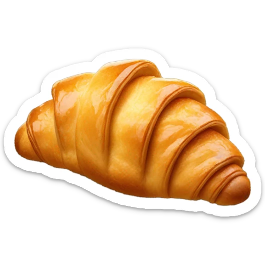 Honey croissant sticker