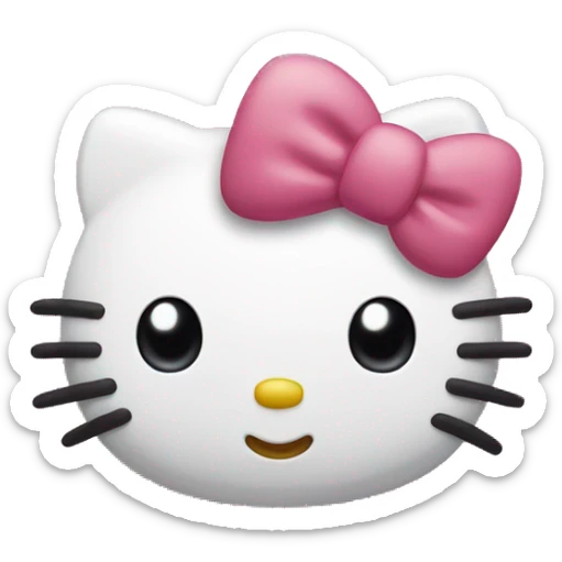 hello kitty  sticker