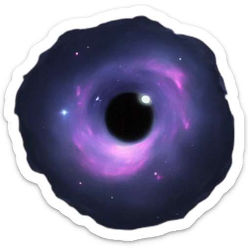 Black-Hole sticker