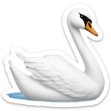 swan sticker