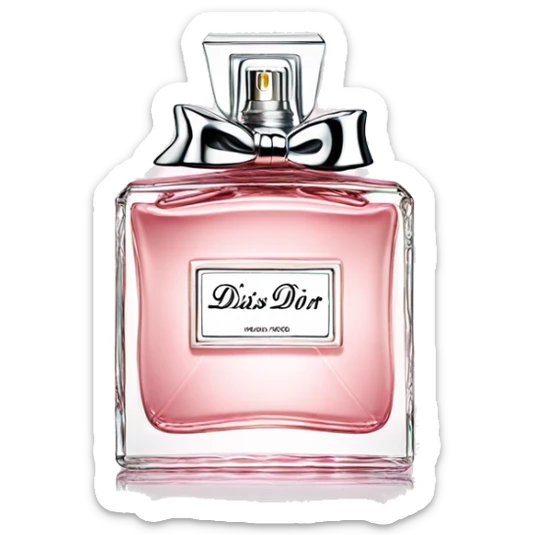 Miss dior perfume sticker