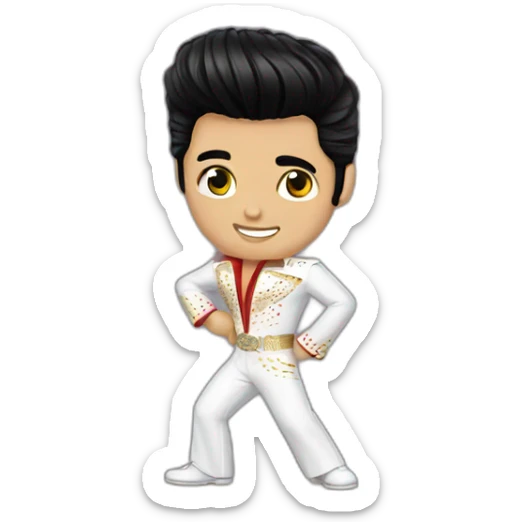 Elvis sticker