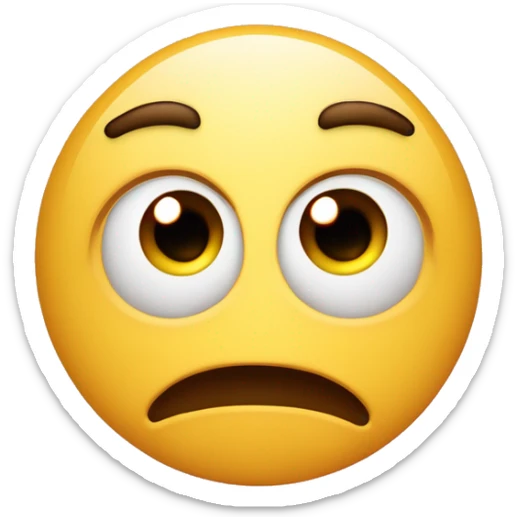 Emoji coeur dans les yeux avec plein de cœur autour de lui sticker