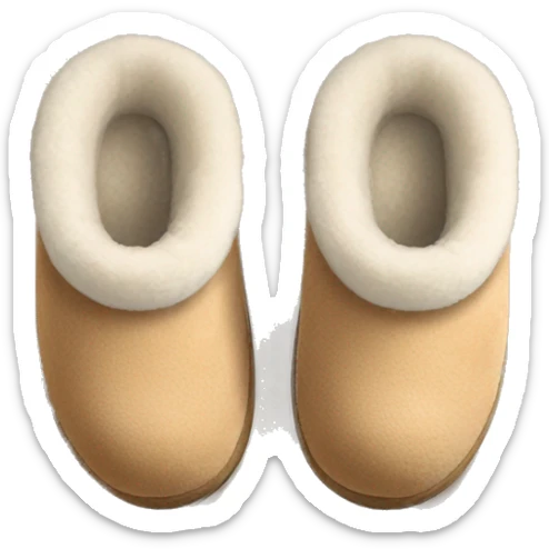 UGG slippers  sticker
