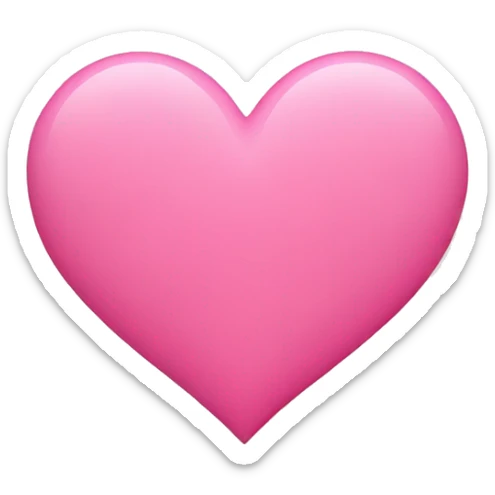 Pink hearts  sticker