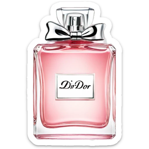Miss dior perfume sticker