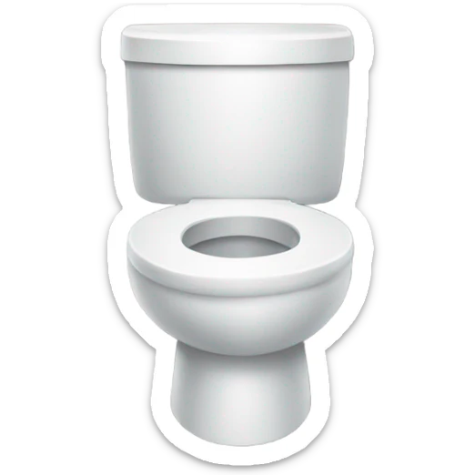 Toilet  sticker