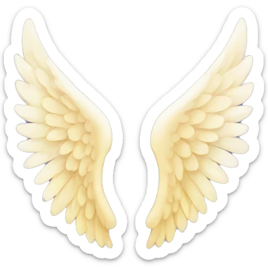 angel wings sticker