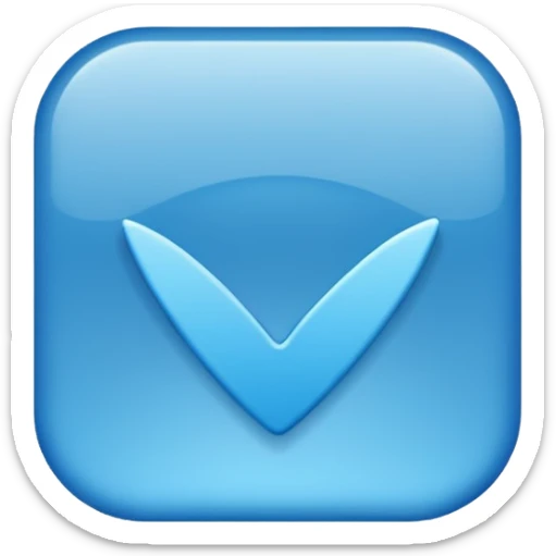 Make me an emoji thats look exactly like the TikTok verified emoji a blue tick sticker