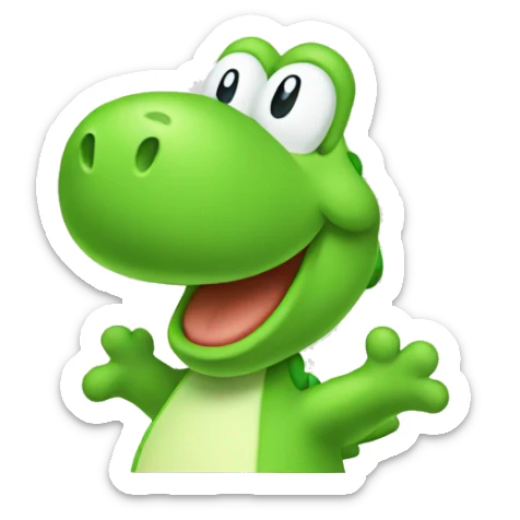 Yoshi sticker