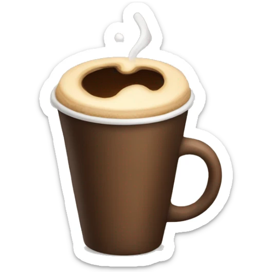 Coffee sticker