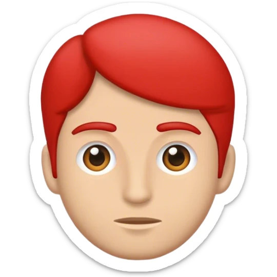 quiero un ave coloreado de rojo azul un poco de marron en todo el contorno al tamaño de un hombre sticker