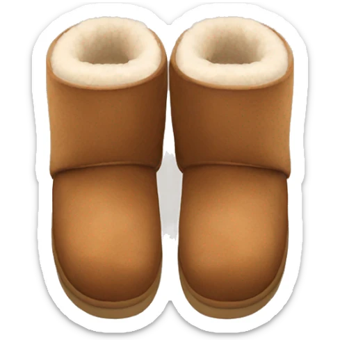 UGG slippers  sticker
