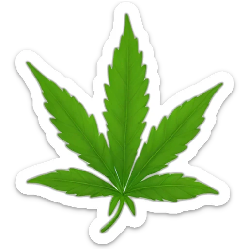 Weed sticker