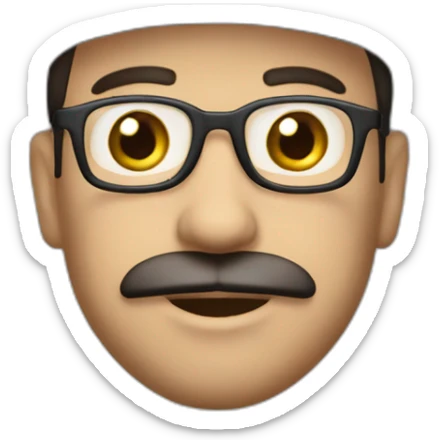 hombre piel blanca muy gordo con gorra saludando desde francia sticker