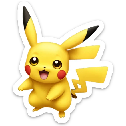 pikachu sticker
