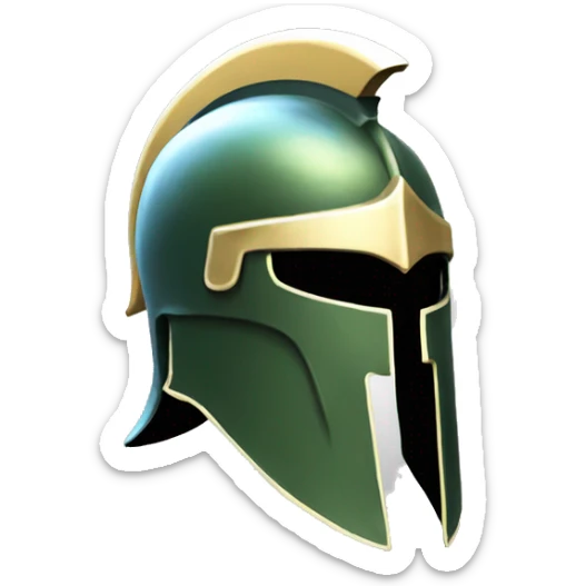 Spartan helmet sticker