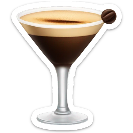 espresso martini  sticker