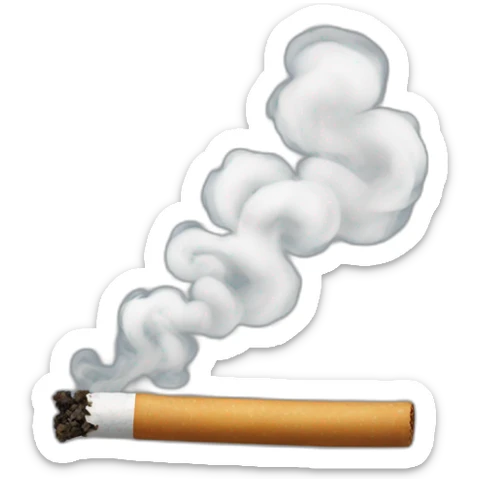 Smoke sticker