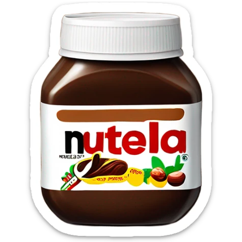 nutella sticker