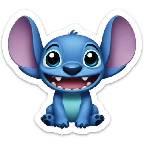Stitch sticker