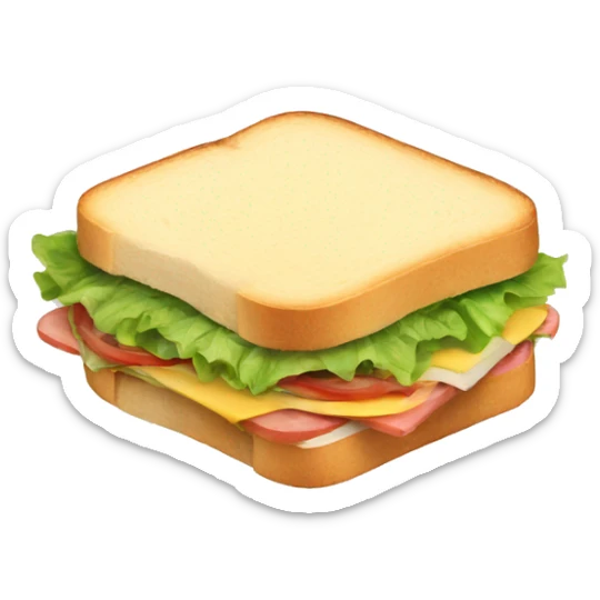sandwich sticker