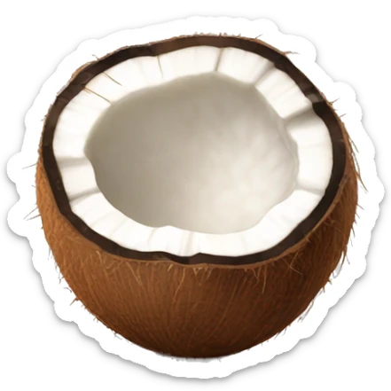 Coconut  sticker