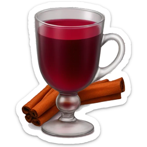 Mulled wine  sticker