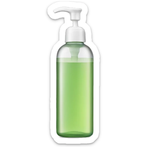 Cleansing oil bottle sticker