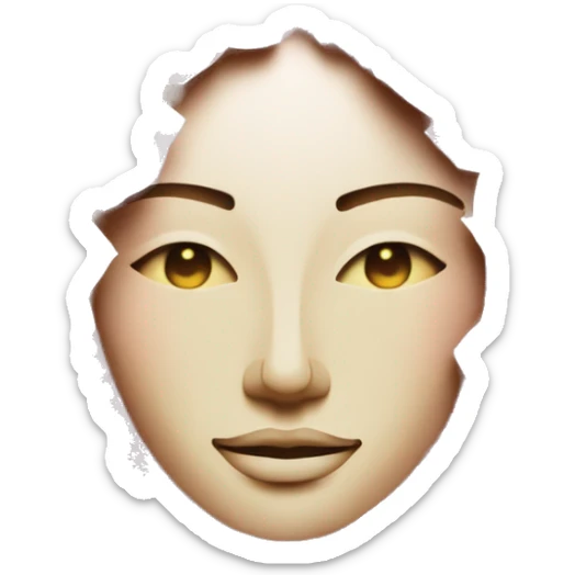  lady face made of 420 origami newspaper roses hemp leaves lantern fairy lights burning paper vaporwave sticker