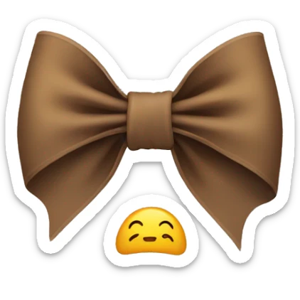 Bow sticker
