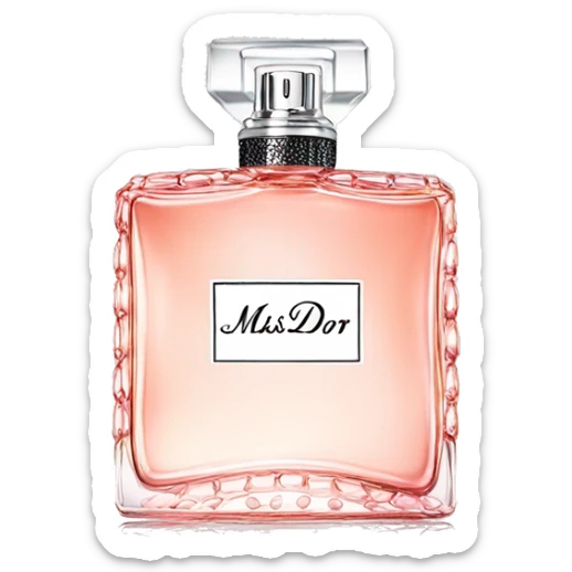 Miss dior perfume sticker