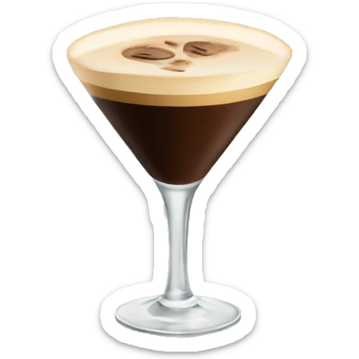 Espresso martini sticker