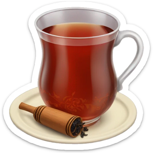 Turkish tea sticker