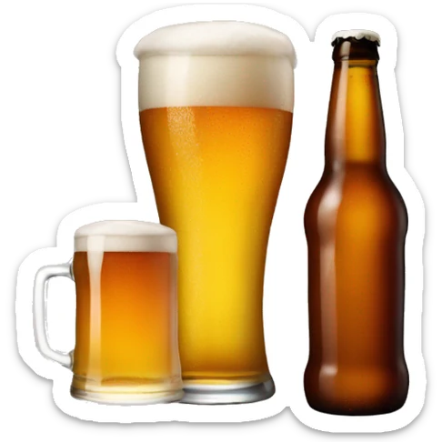 Beer sticker