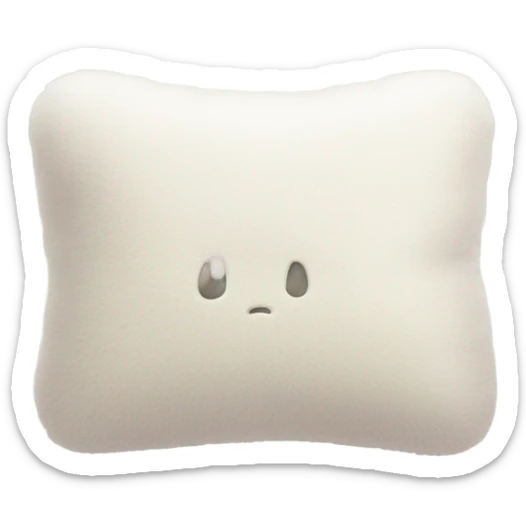Pillow sticker